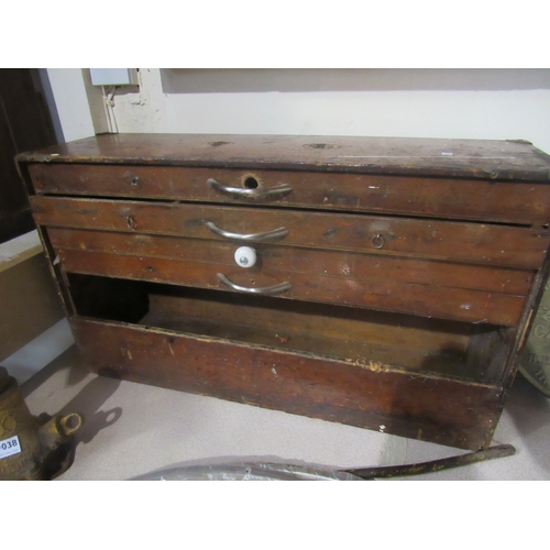 9037 - A vintage tool chest a/f
