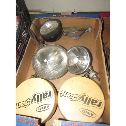 9047 - Six spot lamps including Ring and Raydyot