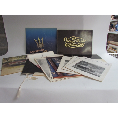 9125A - A box folder containing Rolls Royce ephemera, editions of 'The 2-Ghost Club Record' and a quantity o... 