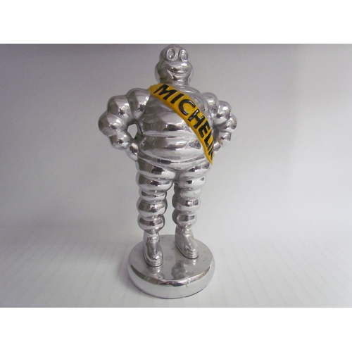 9250 - A chromed reproduction Michelin Man, 35cm tall       (E) £10-20 (SR3)