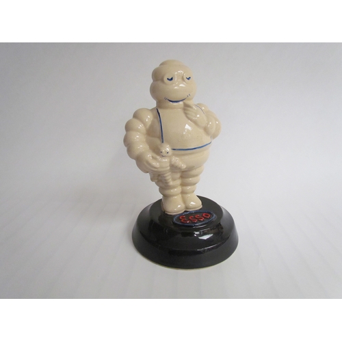 9255 - A ceramic Michelin Man style reproduction Esso figurine