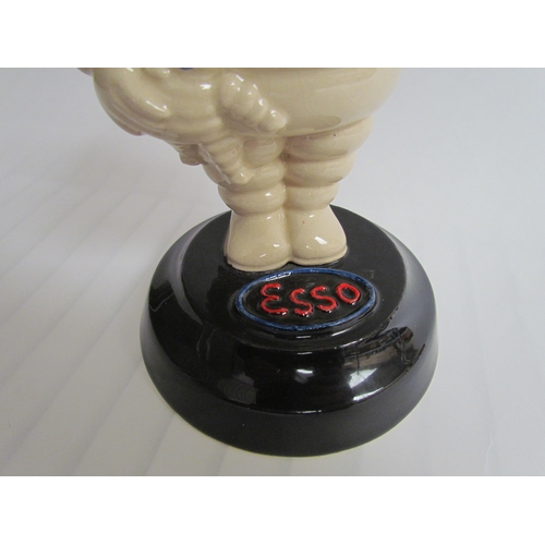 9255 - A ceramic Michelin Man style reproduction Esso figurine