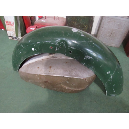 9282 - A BSA fuel tank and a Royal Enfield mudguard