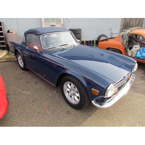 9298 - OAF 939M 1973 Triumph TR6 2498cc petrol.
This car was lovingly maintained by the previous deceased o... 