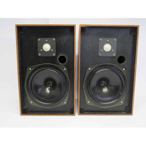 7421 - A pair of RAM model BM Isophon speakers, serial numbers D10082/D10083