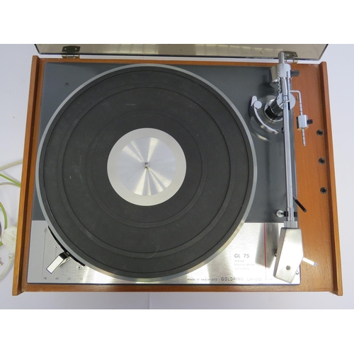 7441 - A Goldring Lenco GL75 stereo transcription turntable