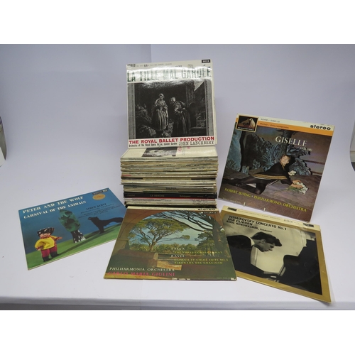 7102 - A collection of classical music LPs, predominantly UK stereo pressings on labels including Columbia,... 