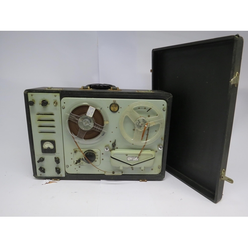 7358 - A Vortexion reel to reel tape recorder Type W.V.A.