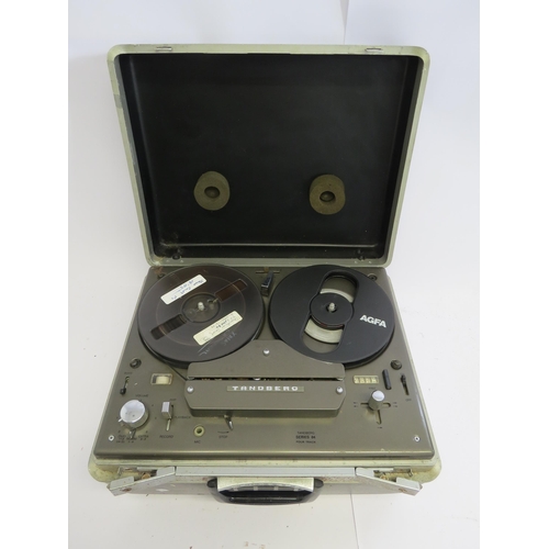 7357 - A Tandberg Series 84 reel to reel tape recorder