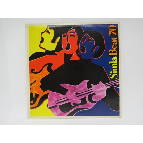 7118 - Garage/Psych- 'Simla Beat 70' rare original 1970 Indian press LP compilation showcasing Indian garag... 