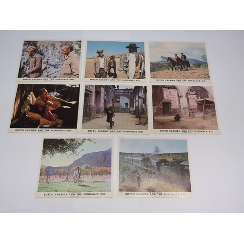 7324 - A set of eight Butch Cassidy And The Sundance Kid (1969) cinema lobby cards