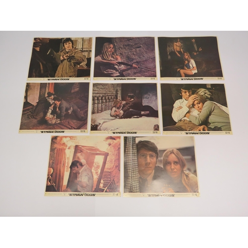 7323 - A set of eight Straw Dogs (1971) cinema lobby cards