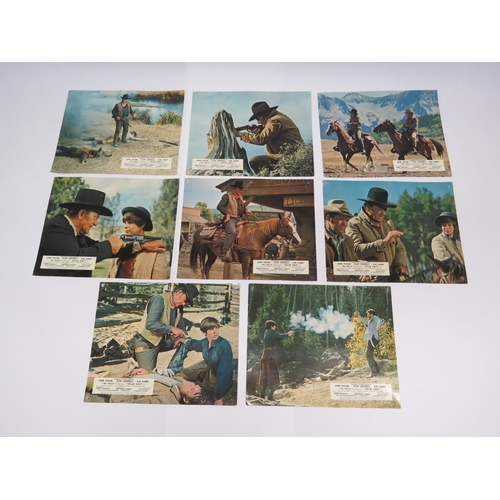 7321 - A set of eight True Grit (1969) cinema lobby cards