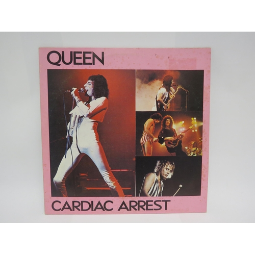 7174 - QUEEN: 'Cardiac Arrest' Japanese bootleg live LP, limited edition of 500 (Green Hippo Records- HIP 0... 