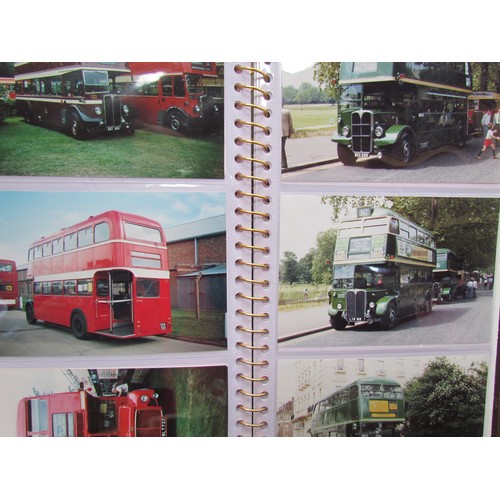 9086 - Three boxes containing photograph albums and loose photos covering vintage classic vehichles includi... 