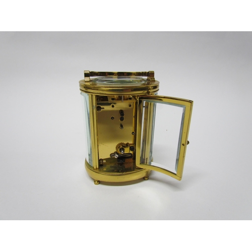 8088 - Two 20th Century miniature carriage timepieces, retailed by London Clock Co and Charles Frodsham (ov... 