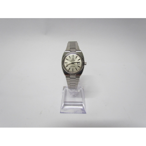 8165 - An Omega stainless steel  seamaster mid-1970s calibre 684, with a case   (R) £200 Special Antiques