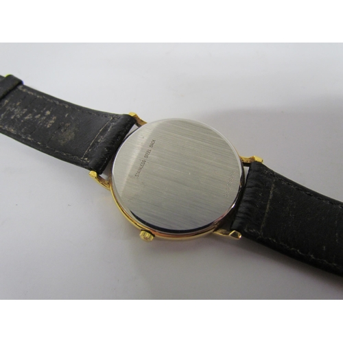 8131 - A Longines Presence quartz wristwatch with gold plated and stainless steel case