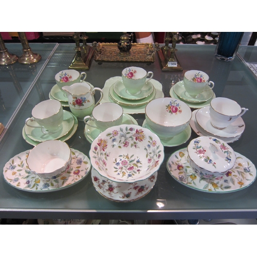 1437 - A Royal Grafton part tea set together with Minton 