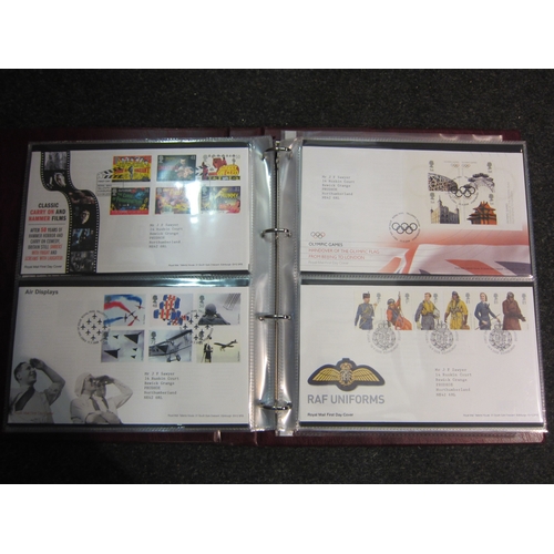 1442 - Eight albums of Royal Mail First Day Covers