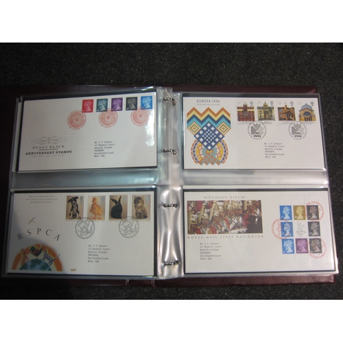 1442 - Eight albums of Royal Mail First Day Covers