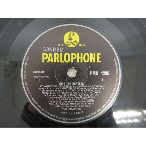 7044 - THE BEATLES: 'With The Beatles' LP, original UK mono pressing with Jobete credit on 'Money', black a... 