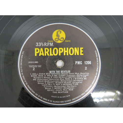 7044 - THE BEATLES: 'With The Beatles' LP, original UK mono pressing with Jobete credit on 'Money', black a... 