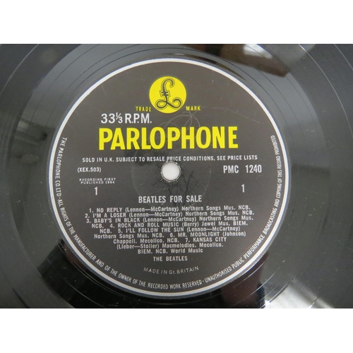 7046 - THE BEATLES: 'Beatles For Sale' LP, original UK mono pressing, black and yellow Parlophone labels (P... 