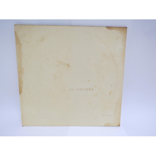 7050 - THE BEATLES: 'The Beatles' (White Album) double LP, original UK stereo issue in embossed toploader s... 
