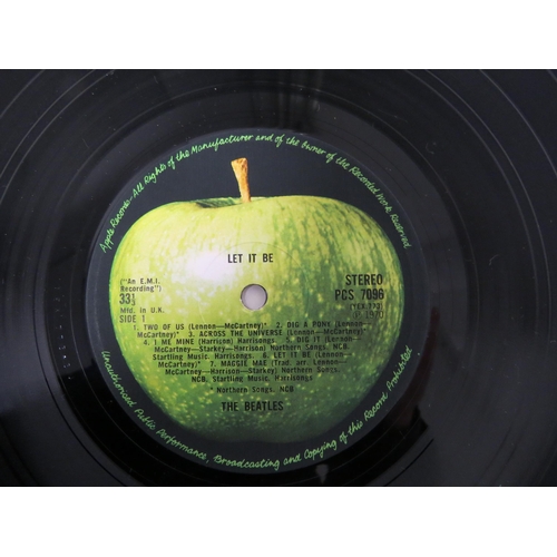 7038 - THE BEATLES: Two original UK stereo LPs to include 'Abbey Road', aligned Apple logo, 'Her Majesty' l... 