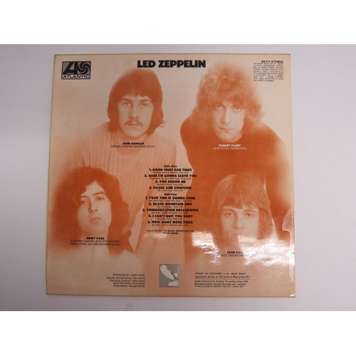 7013 - LED ZEPPELIN: 'Led Zeppelin' LP, 1969 UK pressing, plum Atlantic labels with 