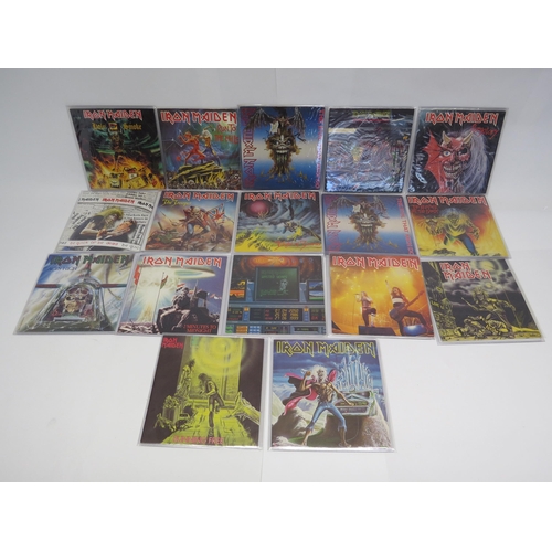 7196 - IRON MAIDEN: A collection of seventeen 7