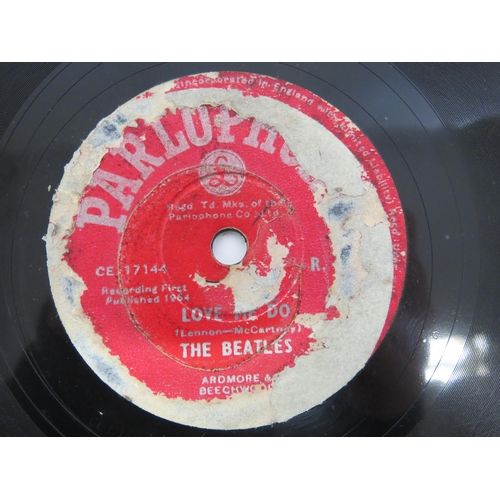 7221 - THE BEATLES: 'Love Me Do / P.S. I Love You' rare Indian 10