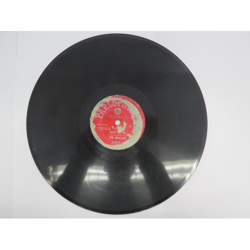 7221 - THE BEATLES: 'Love Me Do / P.S. I Love You' rare Indian 10