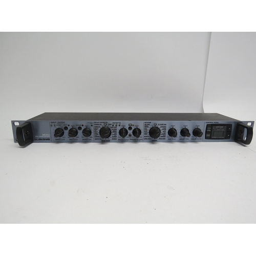 7347 - An Amtech AGE-1 guitar echo rack unit and T.C. Electronic M350 reverb processor (2, a/f)