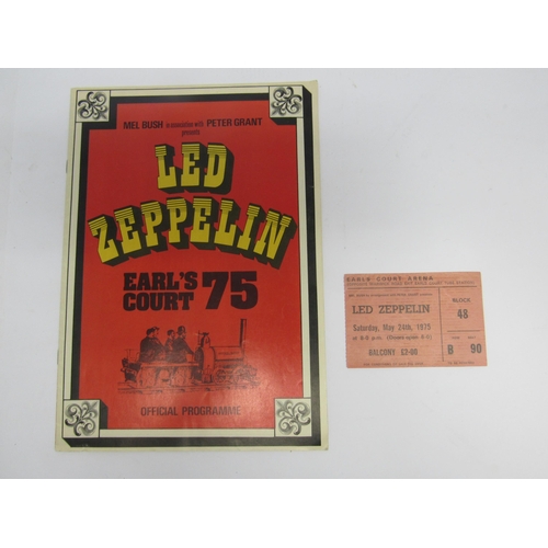 7271 - LED ZEPPELIN: An original Earl's Court 