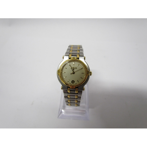 8149 - A lady's Gucci wristwatch, model No.9000L, boxed with paperwork