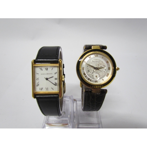 8147 - A gent's Piere Bolman Paris wristwatch and Baume des Brenleux wristwatch (2)