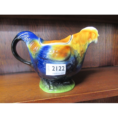 4282 - A Tony Wood Staffordshire cockerill teapot