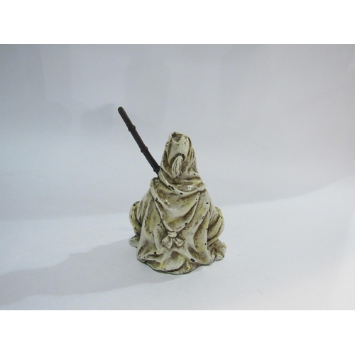 4321 - An Austrian cold-painted bronze Arab in cloak with rifle. 11cm tall        (R) £200