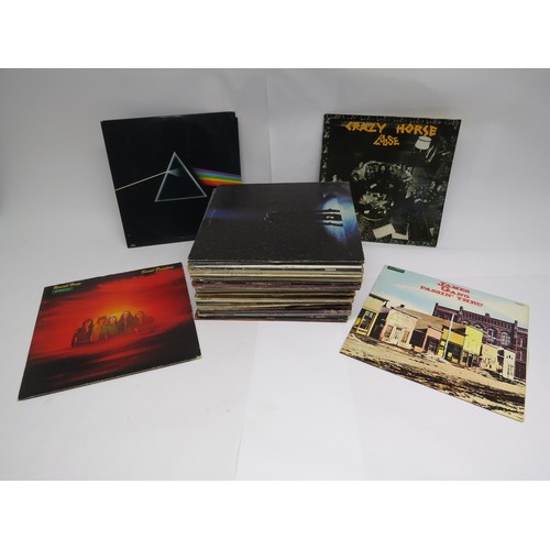 7098 - A collection of Prog Rock, Classic Rock, Country Rock, Funk Rock, Soft Rock and other LP's including... 