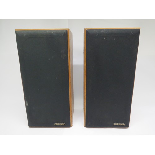 7425 - A pair of Polk Audio speakers