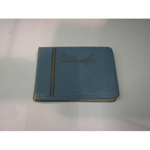 4369 - WITHDRAWN - An autograph album, various contents including watercolour portrait and Margaret Tempest... 