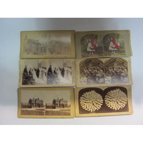 4301 - An Underwood stereoscope and a box of slides including military in South Africa, milkmaids, Egypt, M... 