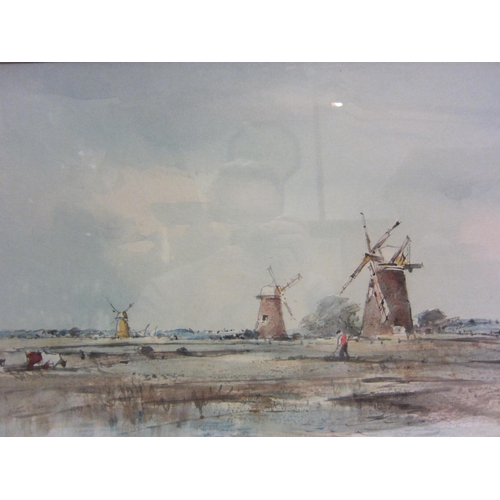 4433 - ARTHUR E. DAVIES R.B.A.: A watercolour titled 