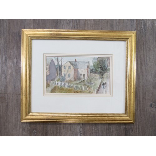 1080 - RICHARD SORRELL (b.1948): A framed and glazed watercolour 