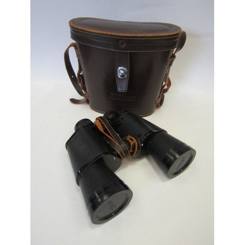 1336 - A pair of cased Nikon 7x50 binoculars