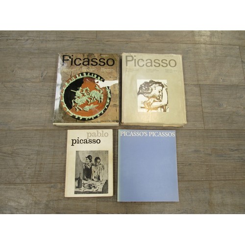 1500 - Four volumes relating to Picasso including Georges Bloch volume III catalogue of the printed graphic... 