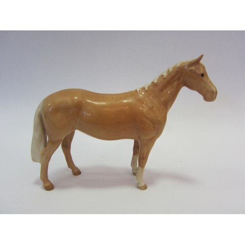 1016 - A Beswick Huntsman's Horse in Palomino gloss, model no. 1484