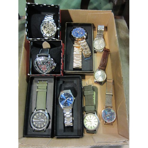 4317 - Quantity of boxed and unboxed watches including, Lorus, Timex and Soki       (E) £30-40